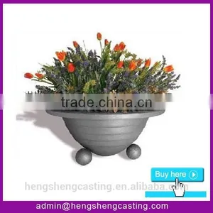 China Supplier Cast Iron Ornamental Garden Pots thumbnail-1