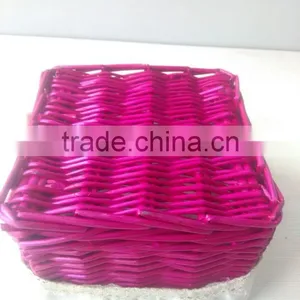 Willow Type and Storage Basket Product Type Small Wicker Basket for Towel thumbnail-5