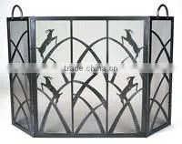 Wrought Iron Fireplace Screen thumbnail-1