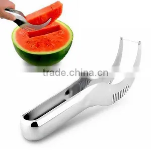 Wholesale Stainless Steel Water Melon Cutter Water Melon Slicer Cantaloupe Cutter thumbnail-1