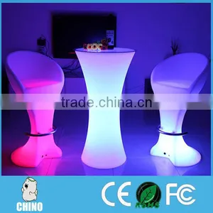 Glow Illuminated LED Furniture Moden Economic Table thumbnail-3