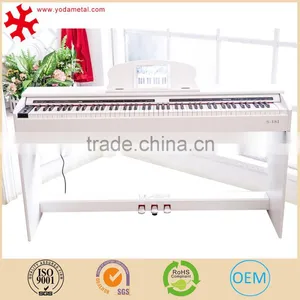 88-Key Graded Hammer Standard (GHS) Digital Piano (white & Black) With Pedal and Bench Smart Piano thumbnail-1
