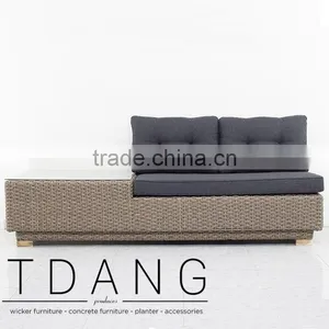 Sunvilla Outdoor Wicker Bench - Vietnam Conversation Furniture - Outdoor Poly Rattan thumbnail-1