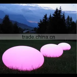 Circular Color Changing Outdoor Garden Floor Led Ball Lights thumbnail-1