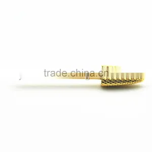 Total Length 40MM Shank Diameter Flame Golden Carbide Burr for Nail HUAXING JIANGYIN thumbnail-4