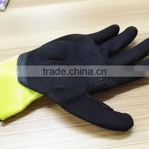 TPR Gloves, Nitrile Sandy Finish Gloves,Impact Resistant TPR Glove thumbnail-3
