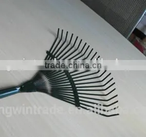 R110 Steel Material Green&Red&Black Paint Sprayed Farming Tools&Garden Tools Rake thumbnail-2
