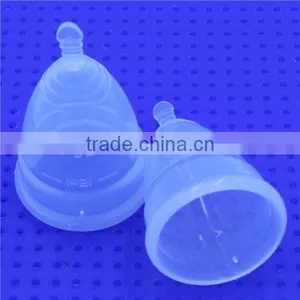 Reusable Fda Medical Women Silicone Ladies Menstrual Cup Reusable Feminine Cup Lady Cup thumbnail-1