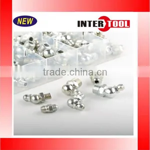 45 Degree and 90 Degree Straight Hydraulic Lubrication Lube Grease Fittings Assortment Zerk Fitting thumbnail-4