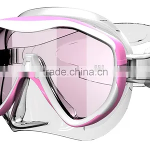 High Quality Diving Gear, Silicone Full Face Diving Mask (MM-105) thumbnail-1