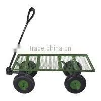 4 Wheel Hot Sale Best Price Platform Hand Trolley thumbnail-2