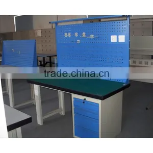 Adjustable Steel Laboratory Workbench With Drawers thumbnail-4