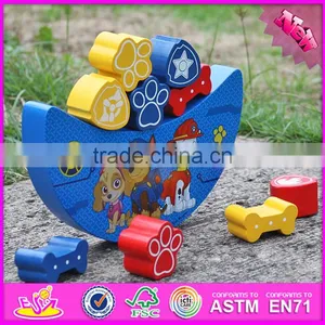 2016 New Design Educational Wooden Balance Toys for Toddlers W11F068 thumbnail-4