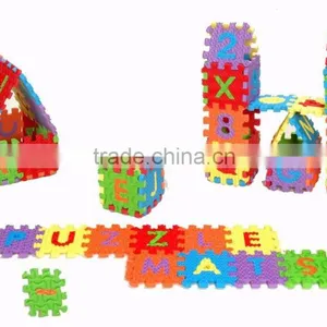 Small EVA Puzzle Mats With Alphabets and Numbers - Non-toxic, Non-smell, Durable thumbnail-1