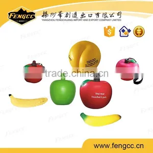 TOP Quality Wholesale Custom Hand Squeezing Fruit Shaped Stress Ball thumbnail-1