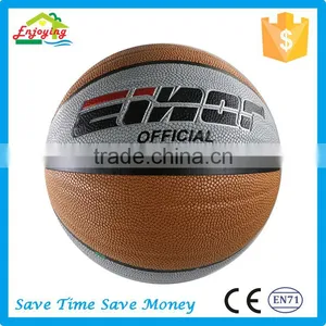 Pretty Size 5 3 1 Touch Soft Excellent Match Traditional Strong PU Basketball With Dual Colored thumbnail-1
