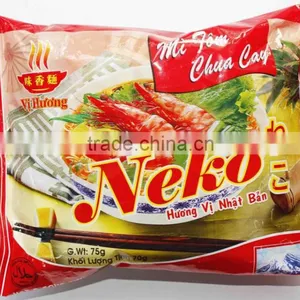 Neko Hot & Sour Shrimp Flavor Instant Noodles 70 gr thumbnail-2