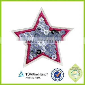 Free Sample Custom Embroidery Sequins Patches thumbnail-3