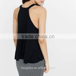 2016 Fashion Abbreviated Swing Halter Tank Top HST8030 thumbnail-4