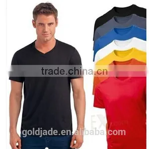Factory OEM V-neck White T-shirts Wholesale ,summer Running Men Gym Sexy Short Sleeve v Neck t Shirts thumbnail-6