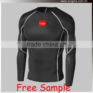 Wholesale Sportswear Garment Supplier, Compression Underwear Clothing T Shirt for Men and Women thumbnail-1