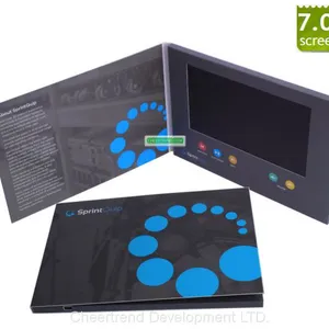 Hot Selling 7 Inch LCD Screen Digital Video Brochure With High Quality thumbnail-1