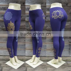 Heating Transfer Custom Made Yoga Pants Wholesale Fitness Tights Legging thumbnail-5