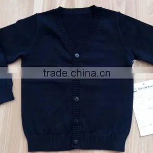 Hot Selling Children Spring Kids Cardigan Knitted Sweater Design for Boys Wholesale(DK26F) thumbnail-1