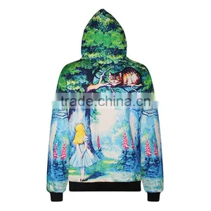 Nanchang Manufacturers Bulk Men's Sweatshirt 3D Sublimation Wholesale Plain Black Hoodie thumbnail-2