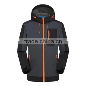 Different Colors of Instocked Softshell Fleece Inside Jacket Customizable Logo thumbnail-1