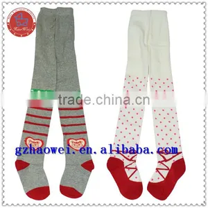 Fashion Design Jacquard Printed Sexy Baby Girls Tights Pantyhose thumbnail-1