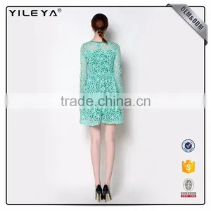 Eco-Friendly Round Collar Girls Dresses 7-16 thumbnail-6