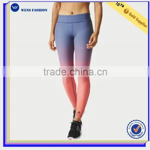 Factory Wholesale Women Sportswear Yoga Leggings Without Pockets Patterned Leggings thumbnail-1