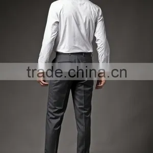 Wholesale Mens Double Button Down Collar Dress Shirts of 2014 Latest Design thumbnail-4