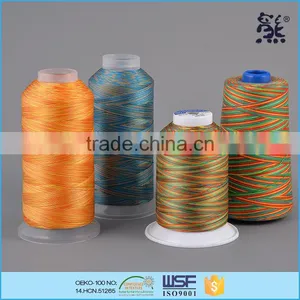 OEM High Tenacity Multicolor Polyester Sewing Thread thumbnail-1