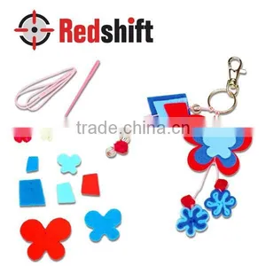 Make Your Own DIY Felt Jewelry Felt Keychain Butterfly thumbnail-3
