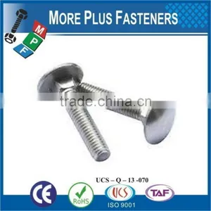 Made In Taiwan Mushroom Head Carriage Bolt thumbnail-3