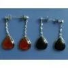 Agate and Sandal Wood Earbobs thumbnail-1