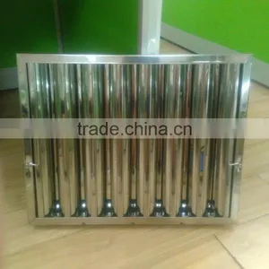 Restaurant/Hotel Use Baffle Filter/Stainless Steel Kitchen Range Hood Baffle Filter thumbnail-4