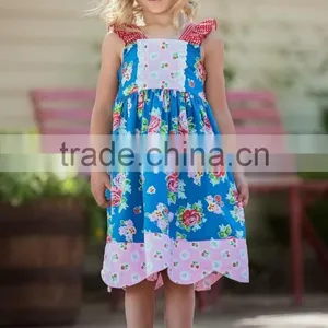 Kids Wholesale Children Boutique Clothing Two Piece Girls Party Fancy Outfit thumbnail-6