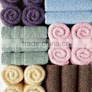 2017 Wholesale100% Cotton Bath Towel White Color Plain Design thumbnail-2
