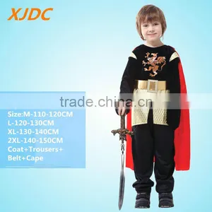 Hot Sale Cosplay Warrior Design Children Roman Halloween Costume thumbnail-3