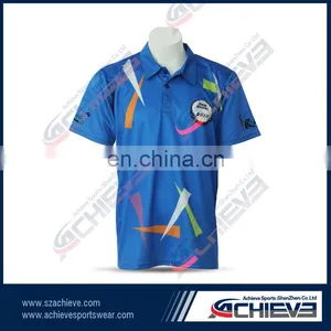 Professional Polyester Economical Seamless Polo Shirts thumbnail-1