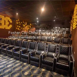 Theater Furniture High End Leather Vip Cinema Sofa,cinema Seats,cinema Chairs thumbnail-5