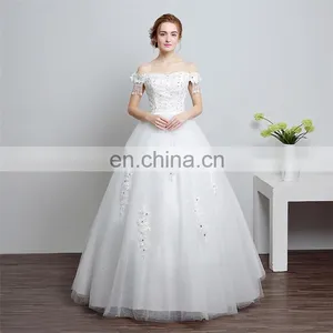 HS1603 Cheap High Quality Cute Wedding Dress Bridal 2016 thumbnail-1