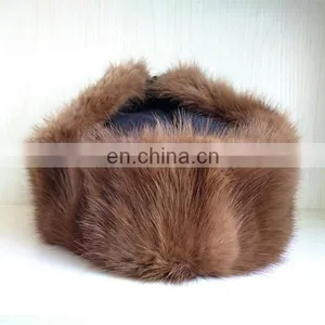 Round Leifeng Fur Hat of Russian Style thumbnail-1