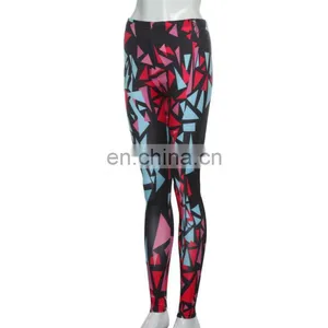Female Body Shaper High Elasticity Yoga Pants High Waist Printed Leggings Tracksuit Running Fitness Pants thumbnail-3