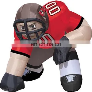 2013 Hot-Selling Giant Inflatable Rugby Ball Player Model for Decoration/advertisment thumbnail-1