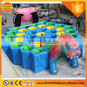 Outdoor Honeycomb Type 26ft Giant Inflatable Maze For Sale thumbnail-1