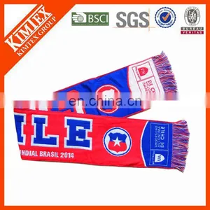 Wholesale Custom Winter Acrylic Football Woven Scarf thumbnail-4